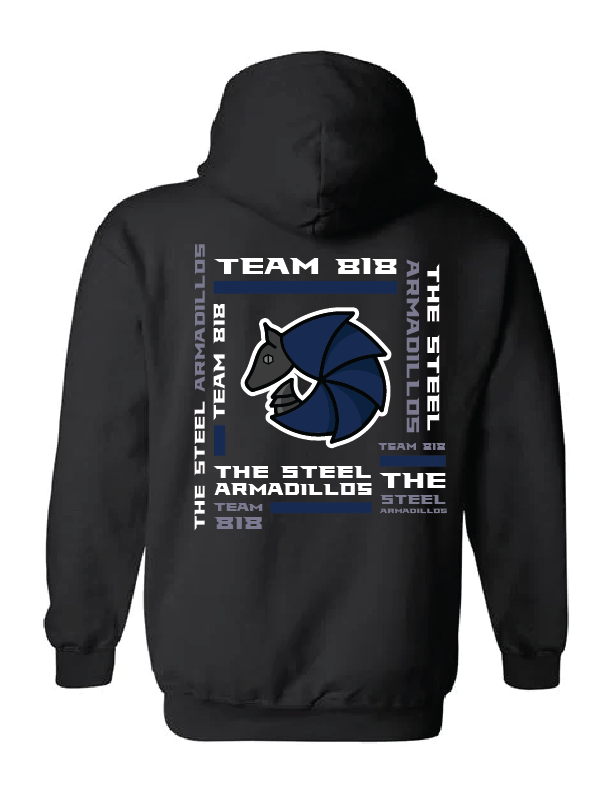 818 Word Cloud Hoodie