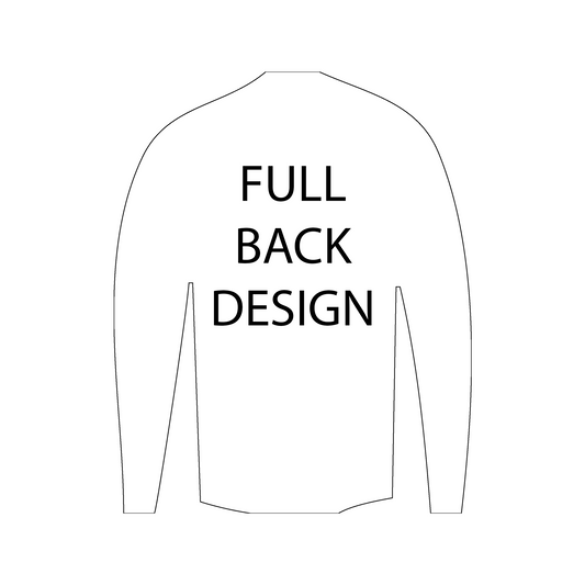 Long-Sleeve T-Shirt | Full Back Imprint Only | Gildan