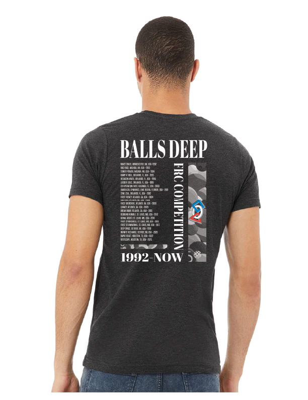 The Pit Podcast Balls Deep in Competition T-Shirt