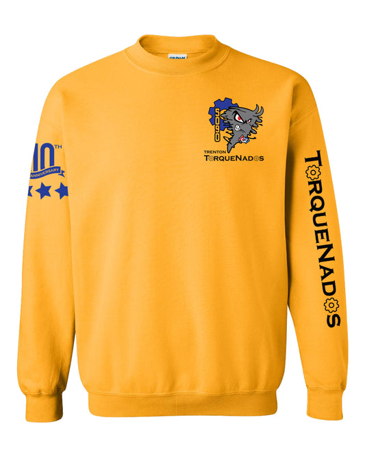 Trenton Robotics Torquenados 10th Anniversary Crew Neck Sweatshirt
