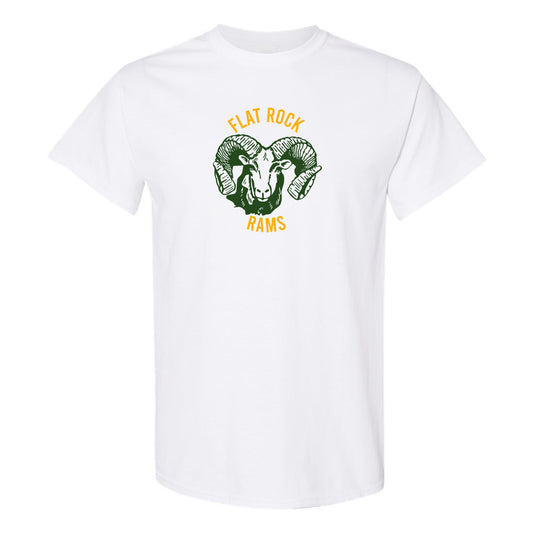 Flat Rock Rams T-Shirt | Rams Arched Design