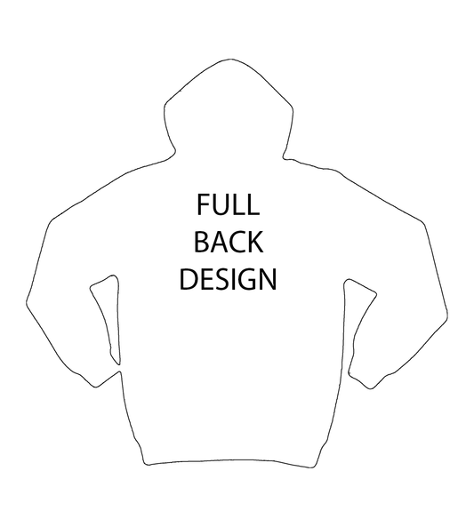 Hoodie | Full Back Imprint | Gildan
