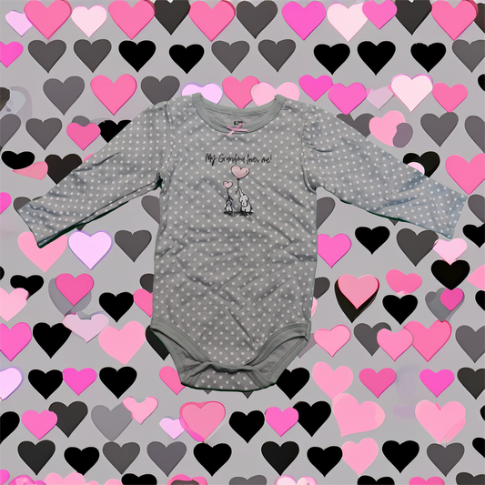 Babies MY GRANDMA LOVES ME Onesie