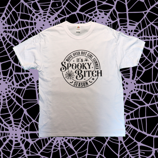 Womens SPOOKY BITCH SEASON T-Shirt