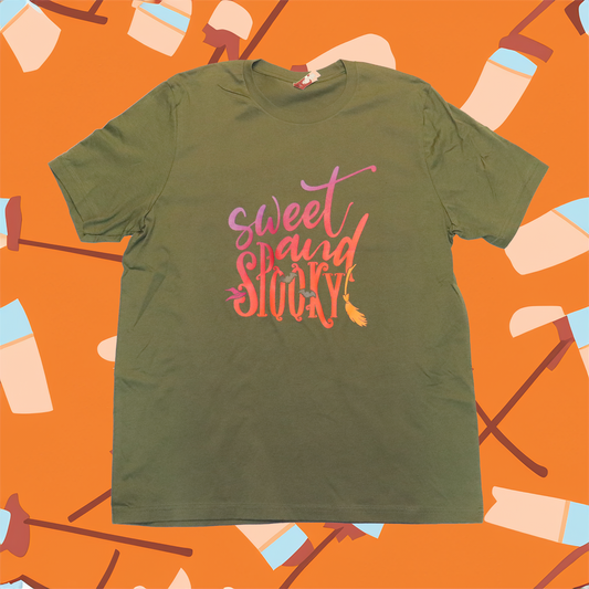 Womens SWEET AND SPOOKY T-Shirt