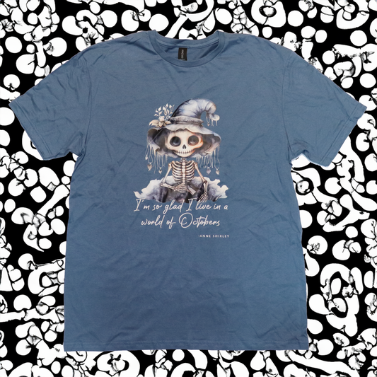 Womens WORLD OF OCTOBERS T-Shirt