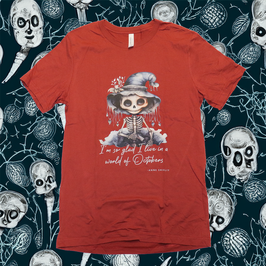 Womens WORLD OF OCTOBERS T-Shirt