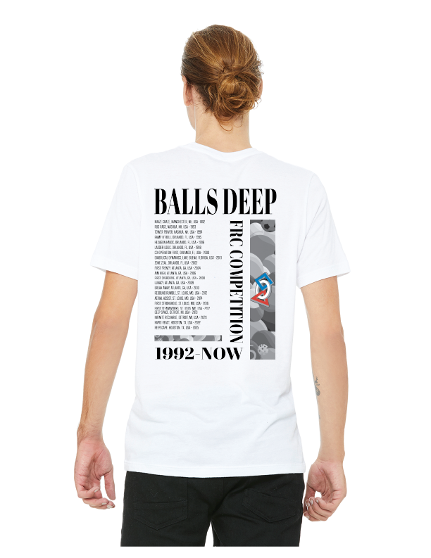 The Pit Podcast Balls Deep in Competition T-Shirt