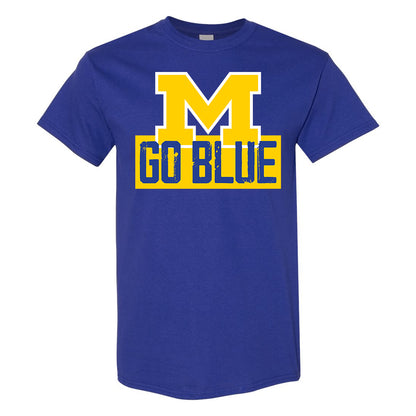 U of M Football GO B LUE T-Shirt