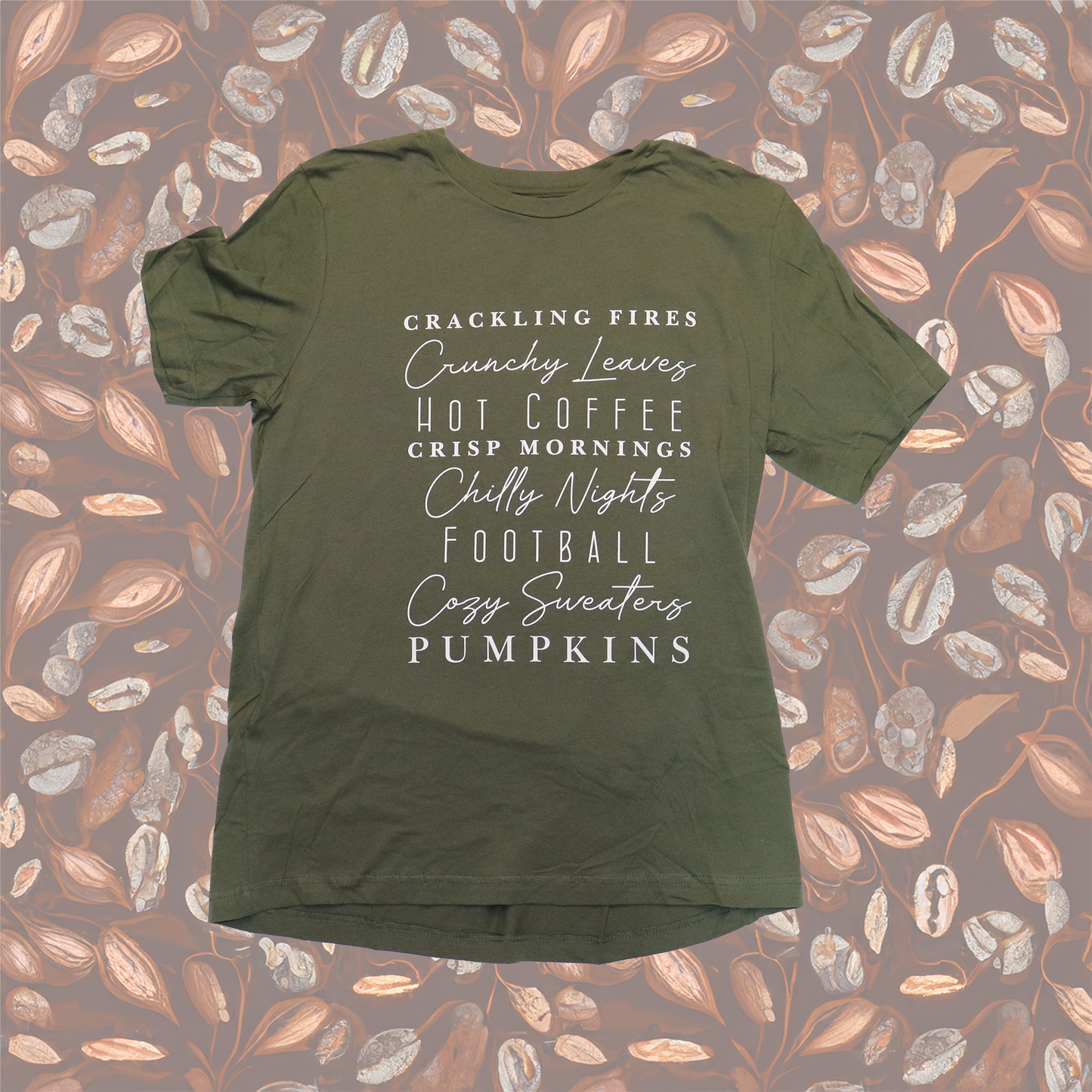 Womens CRACKLING FIRES T-Shirt