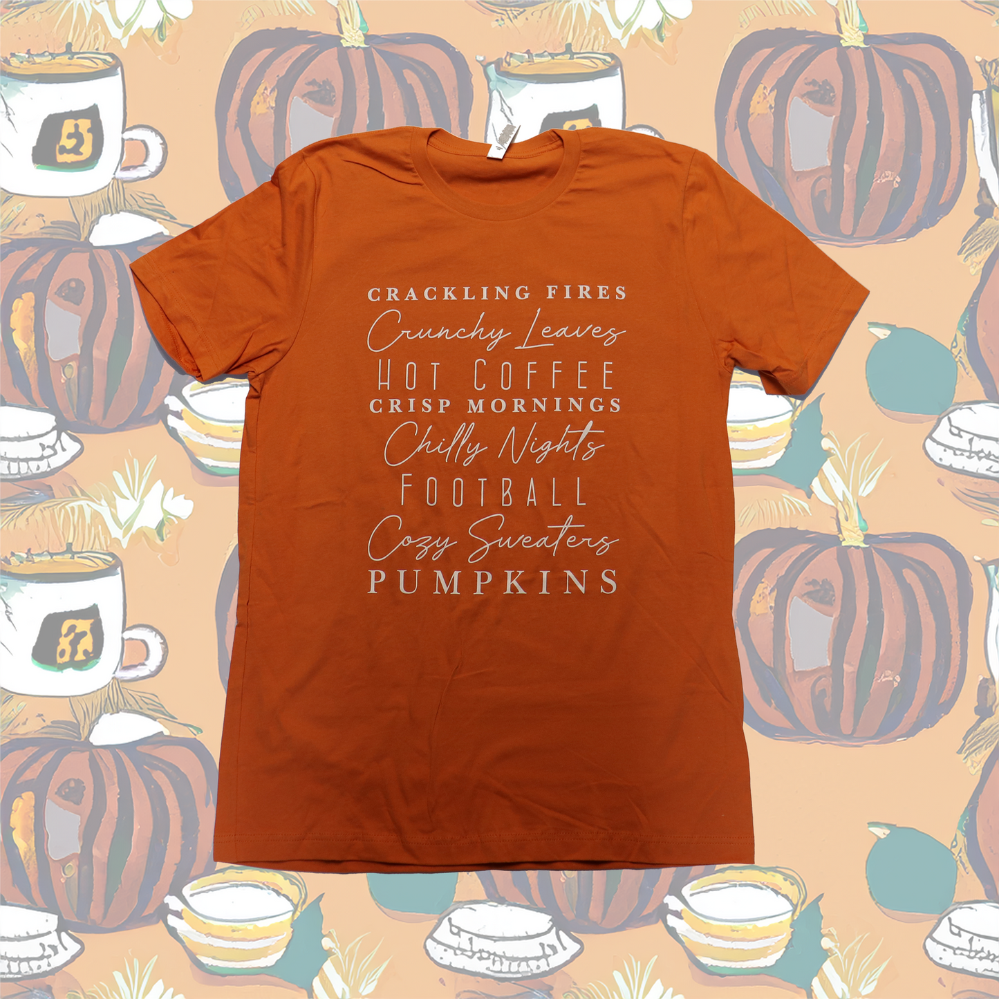 Womens CRACKLING FIRES T-Shirt