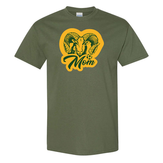 Flat Rock Rams Mom T-Shirt | Soccer Team