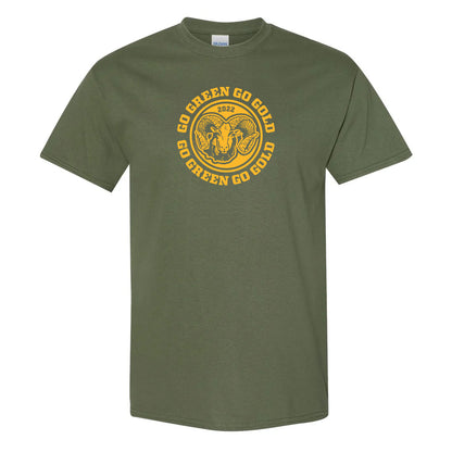 Flat Rock Rams T-Shirt | Go Green Go Gold