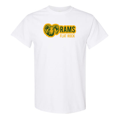 Flat Rock Rams T-Shirt | Rams Horizontal Design