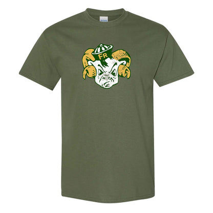 Flat Rock Rams T-Shirt | Vintage Ram Design