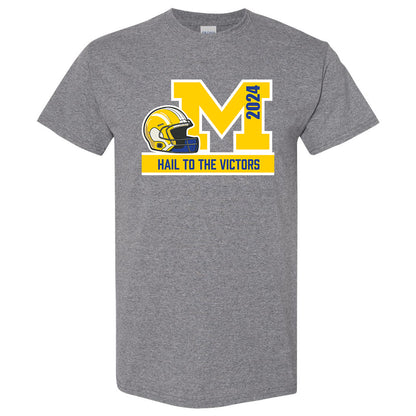 U of M Football HAIL TO THE VICTORS 2024 T-Shirt