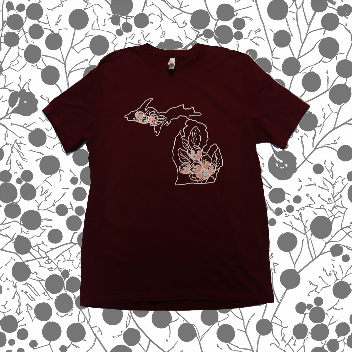 Womens BERRIES IN MICHIGAN T-Shirt