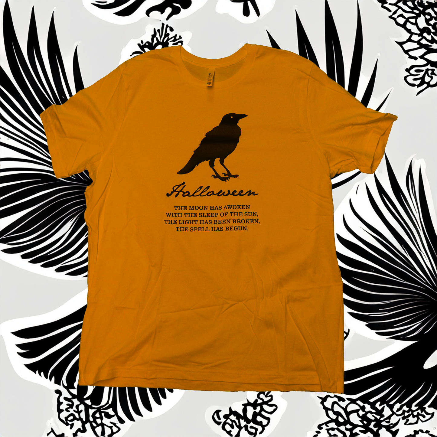 Womens RAVEN HALLOWEEN T-Shirt