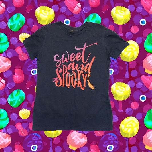Womens SWEET AND SPOOKY T-Shirt