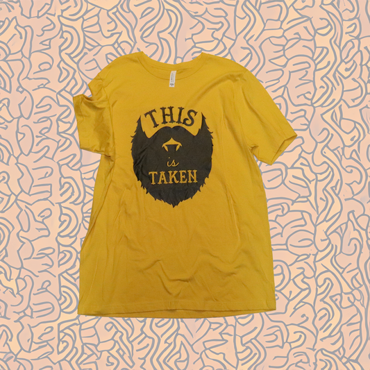 Mens THIS BEARD IS TAKEN T-Shirt