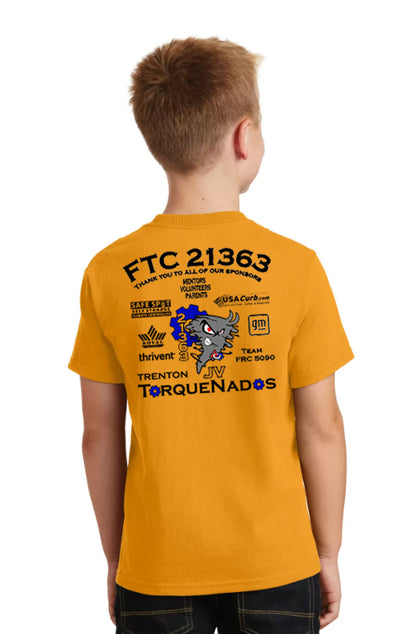 Trenton Robotics FTC Team Shirt 2023-2024 Youth Tee
