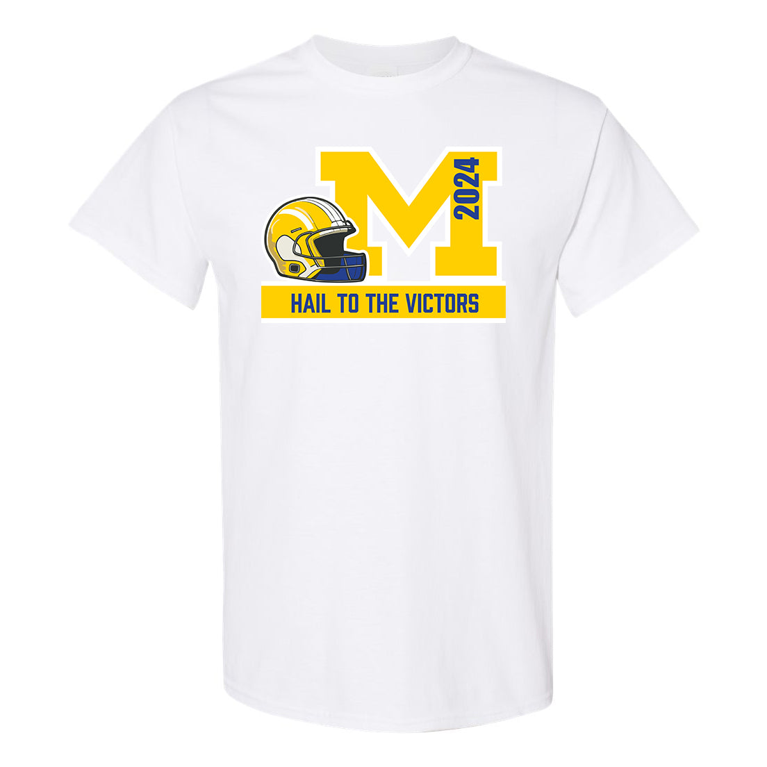 U of M Football HAIL TO THE VICTORS 2024 T-Shirt